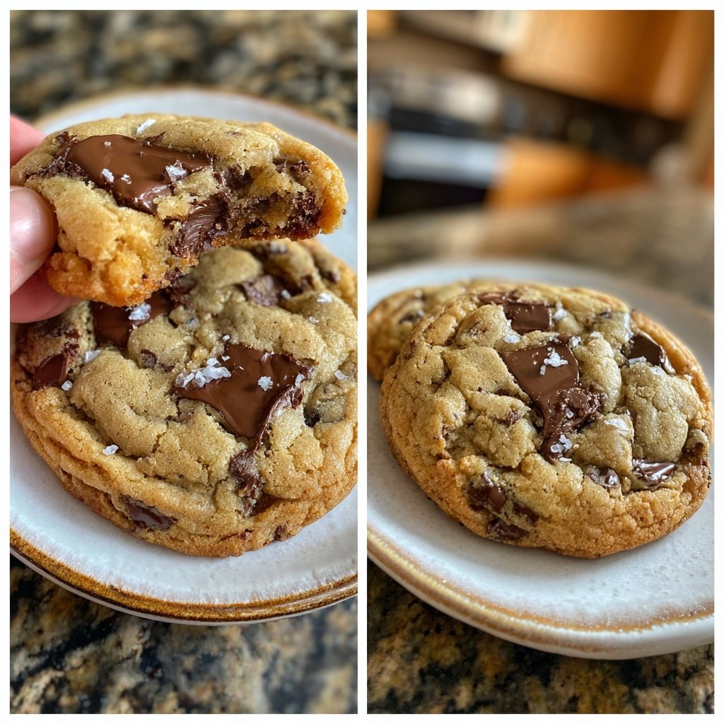 Brown Butter Sea Salt Chocolate Chip Cookies​