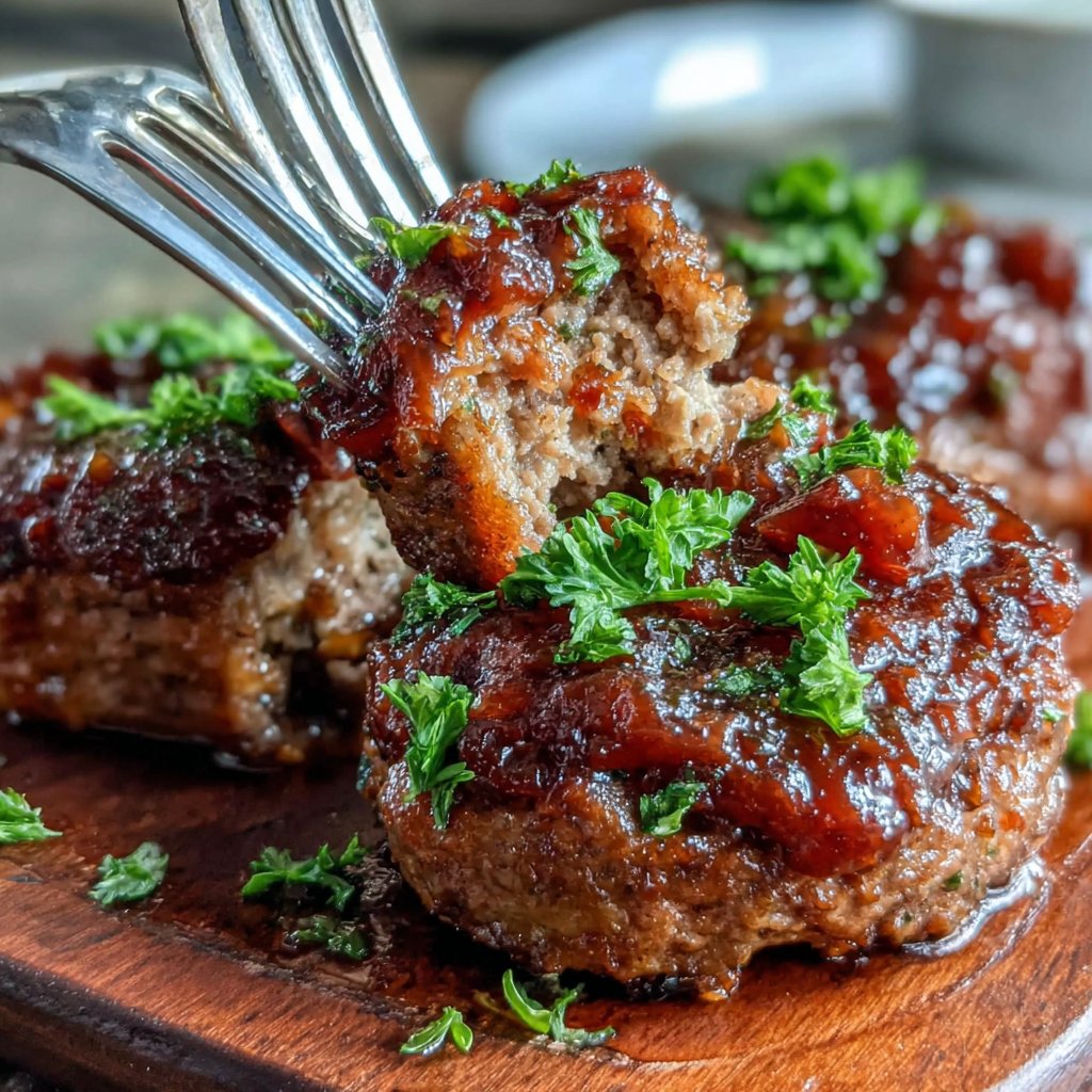 Cherry Glazed Hamburger Steaks