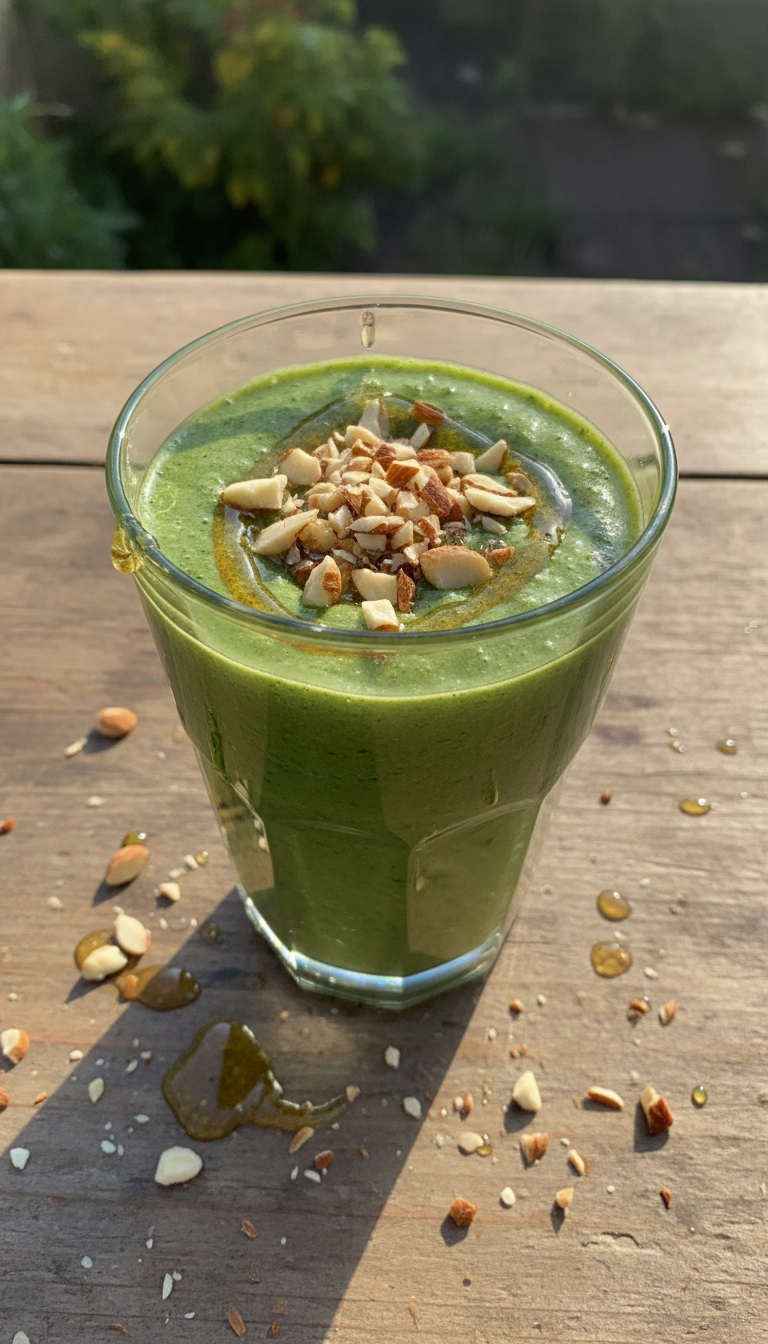Protein Packed Almond Butter Smoothie
