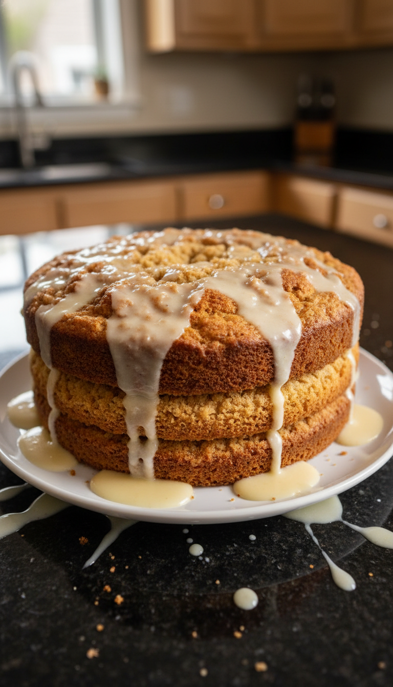Ginger Vanilla Spice Cake
