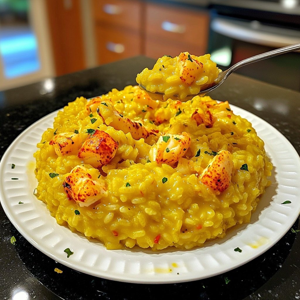 Elegant Dinner: Lobster Risotto Recipe