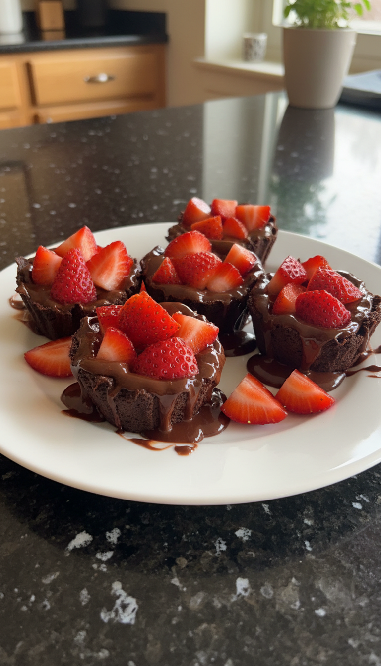 Chocolate Dreams Strawberry Cups