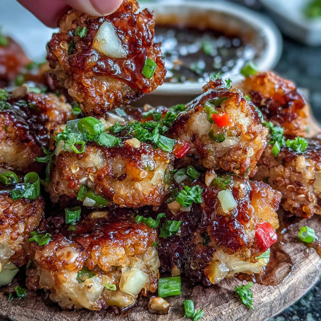 Citrus-Glazed Quinoa Bites