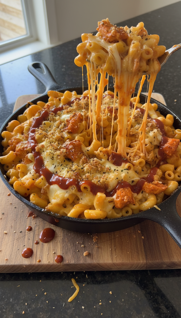 Buffalo Chicken Mac and Cheese