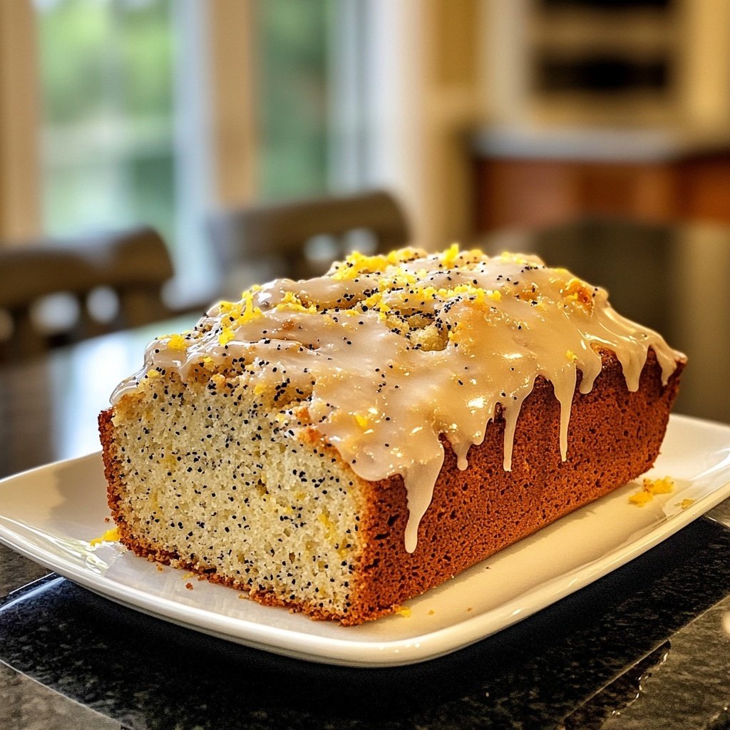 Meyer Lemon Poppy Seed Bread