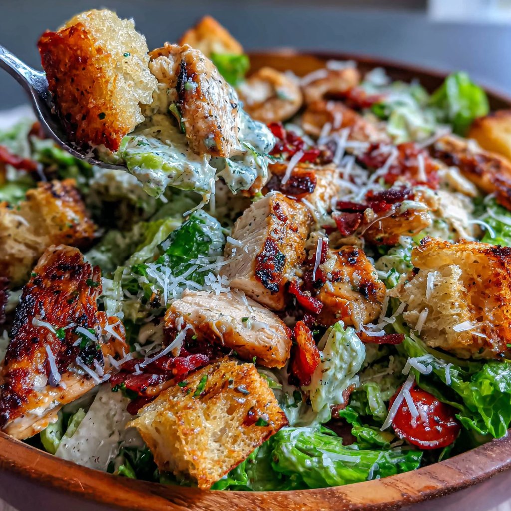 Grilled Chicken Caesar Salad