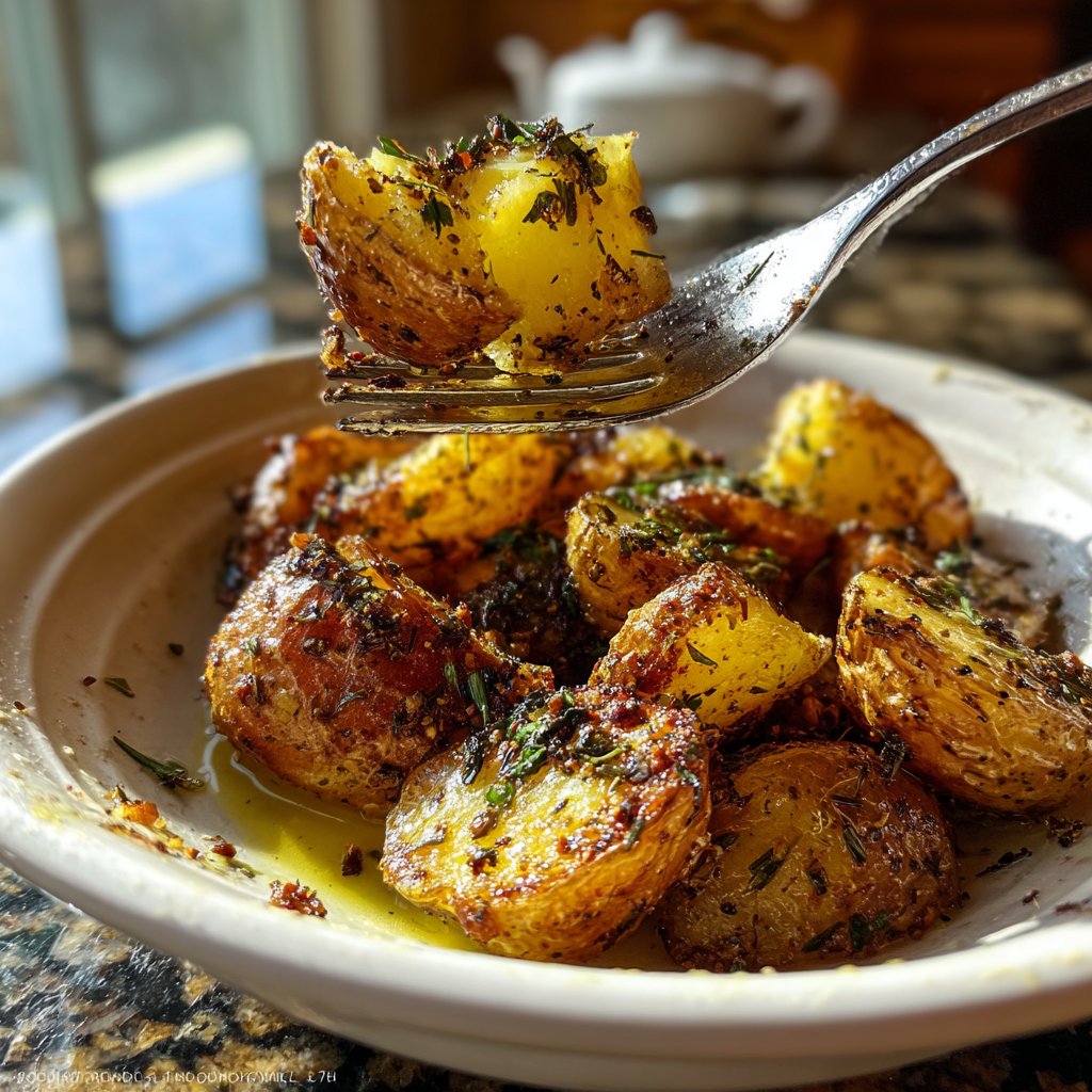Truffle Oil Airfried Potatoes