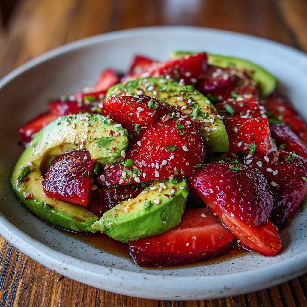 Strawberry Avocado Salad
