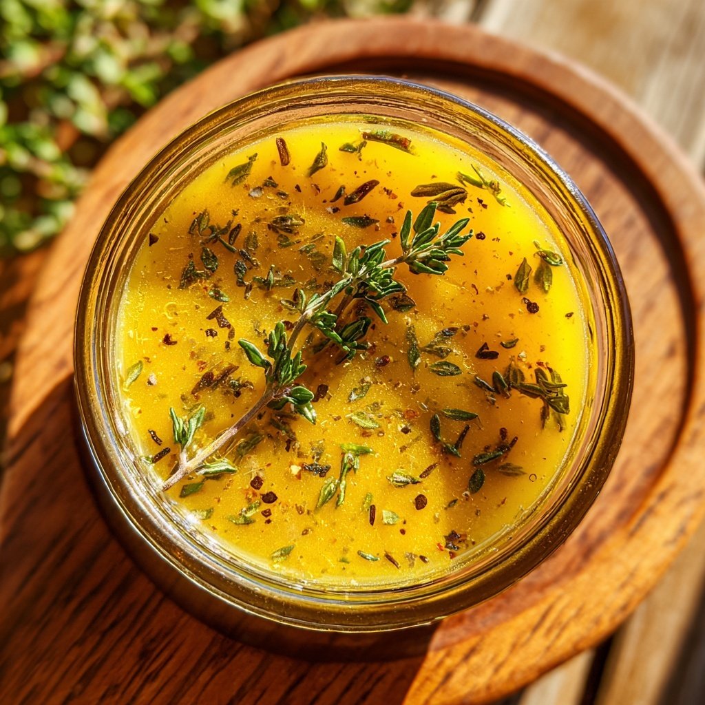 Meyer Lemon Honey Thyme Vinaigrette