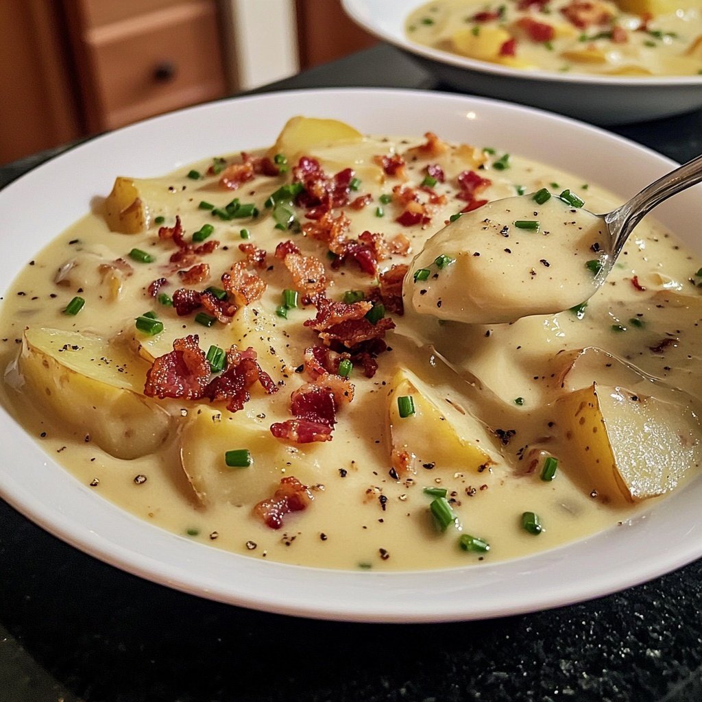 Creamy Potato Leek Soup for Cold Winter Nights