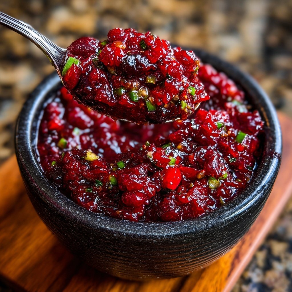 Cranberry Salsa