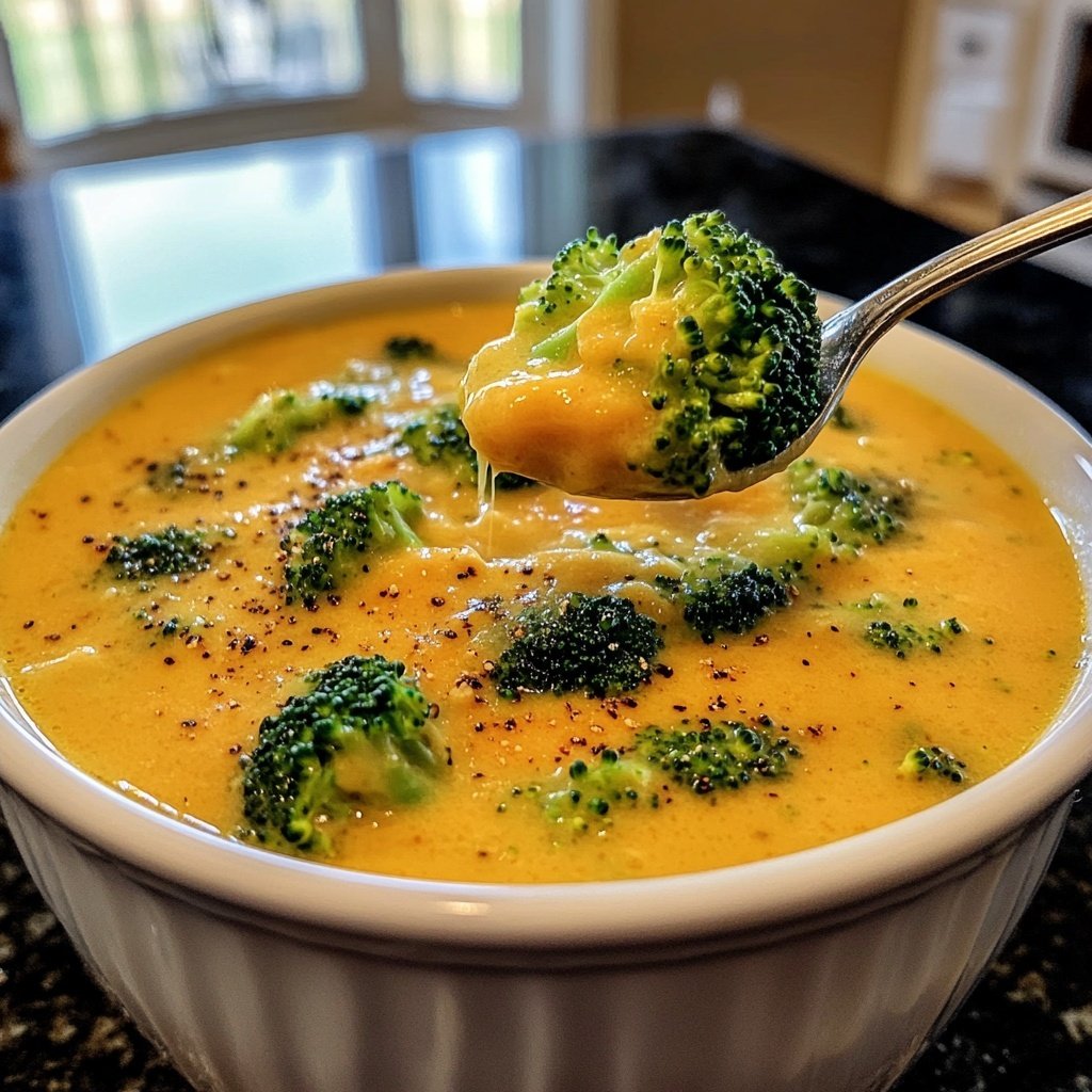 Comfort Broccoli Cheddar Soup​