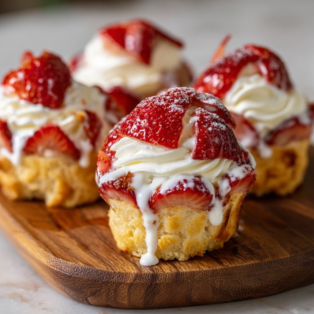 Mini Strawberry Shortcake Cups