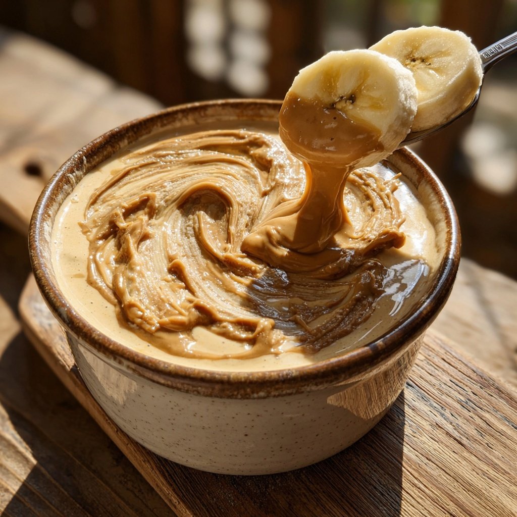 Peanut Butter Banana Smoothie Bowl