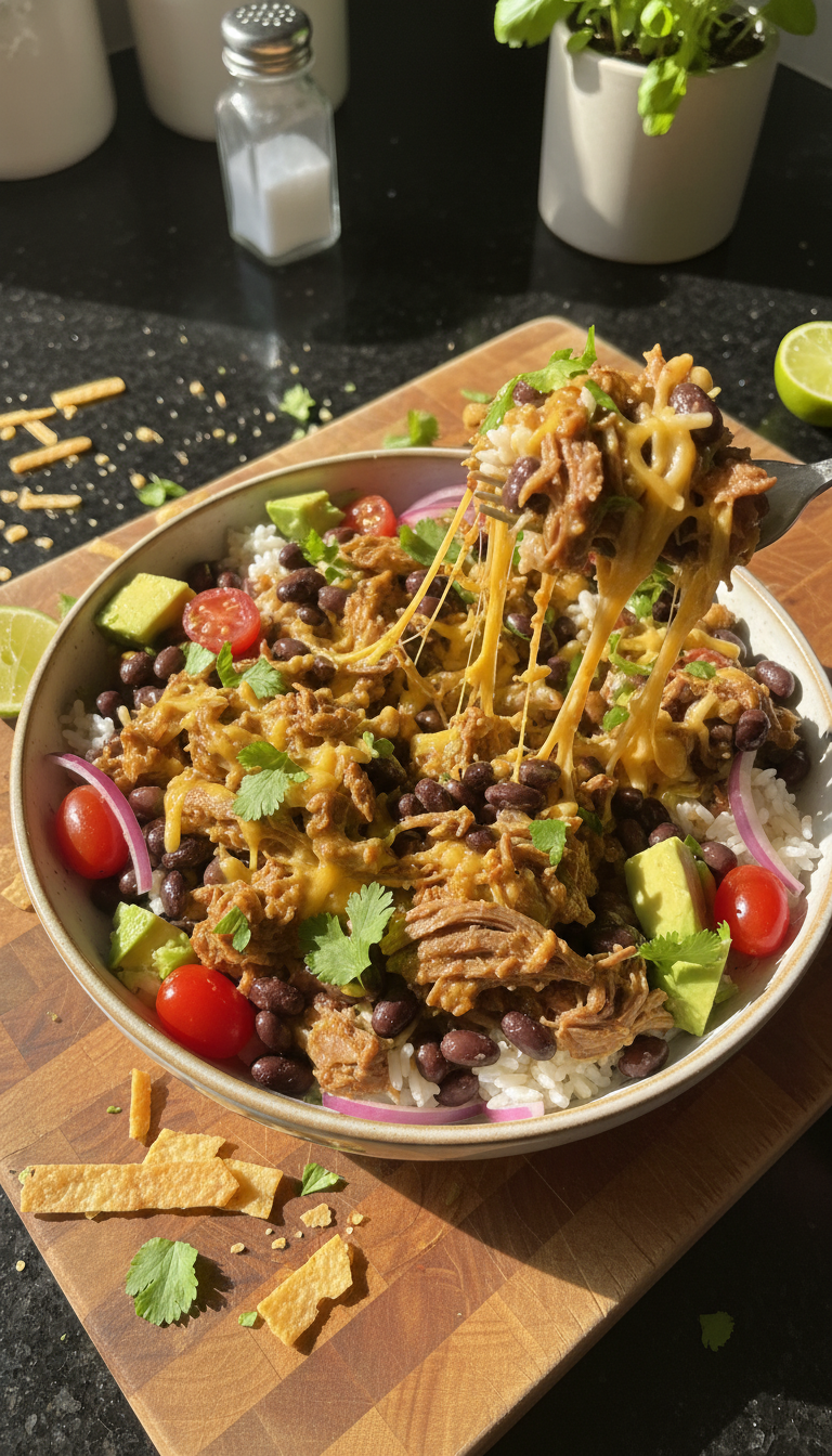 Zesty Beef Burrito Bowl