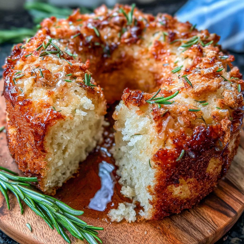Rosemary Olive Oil Spring Cake