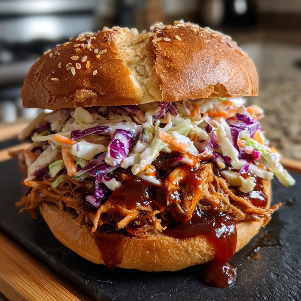 Pulled Pork Sandwich Slow Cooker