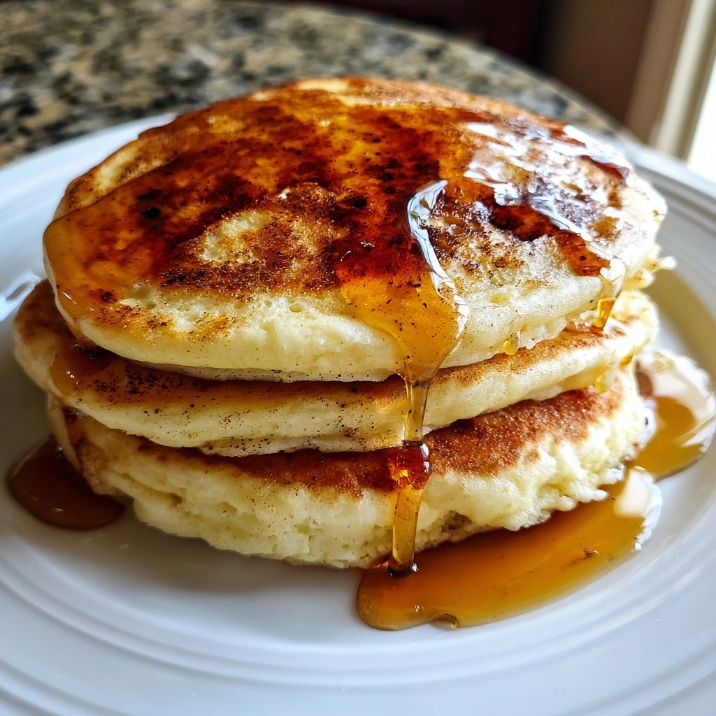 Fluffy Maple Cinnamon Pancakes for Cozy Mornings