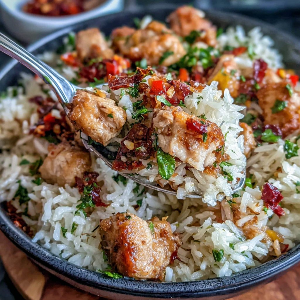 Spicy Turkey and Rice Bowl